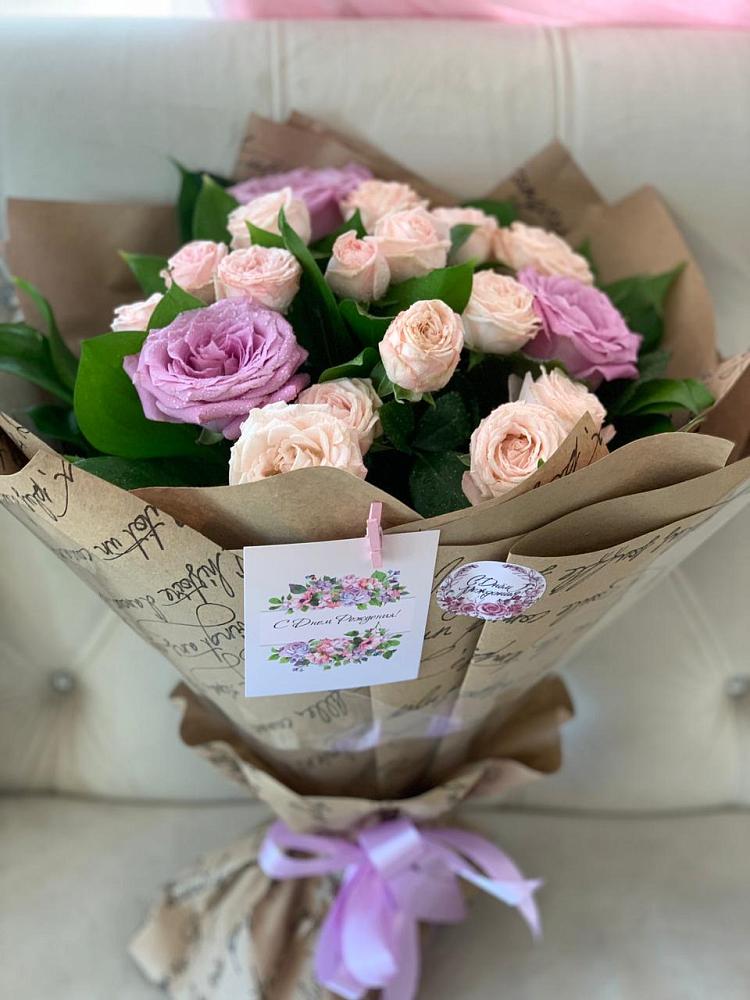 Букет цветов из: Розы в Столбовой