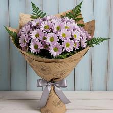 Букет цветов из:  Хризантемы в Столбовой