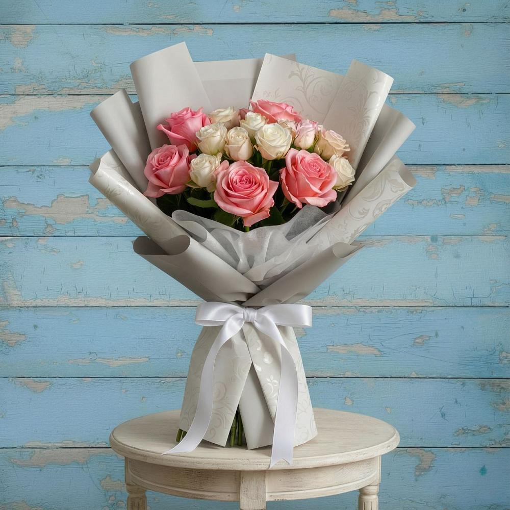 Букет цветов из: Розы в Столбовой