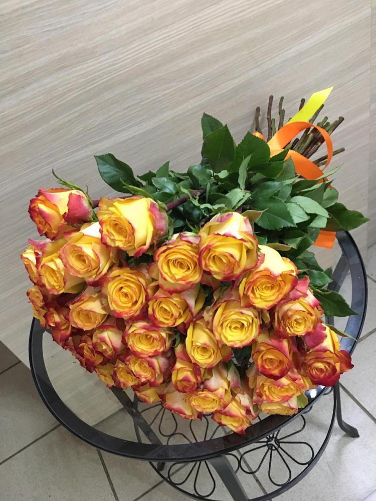 Букет Желтые розы в Столбовой