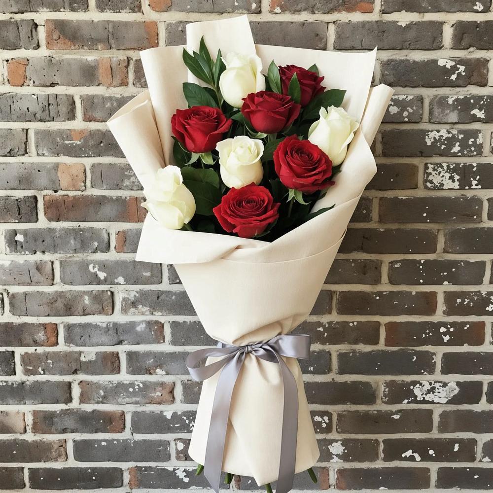 Букет цветов из: Розы в Столбовой