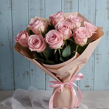 Букет цветов из:  Розы в Столбовой