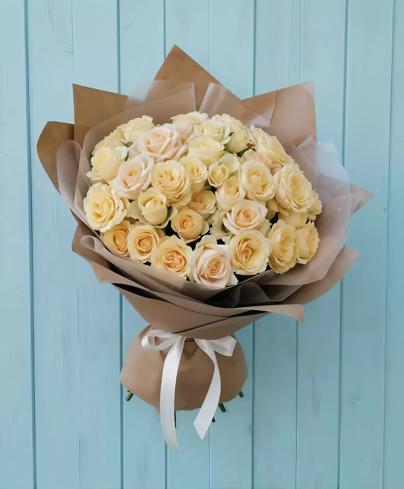 Букет Кремовое облако в Столбовой