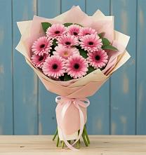 Букет цветов из:  Герберы в Столбовой