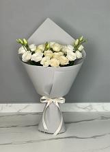 Букет цветов из:  Розы и Лизиантусы в Столбовой